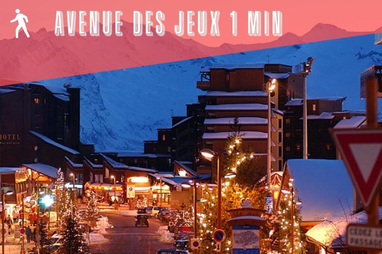 Апартаменты Studio Des Jeux - Alpe D'Huez Hyper Centre - 4-5 Personnes - Wifi Экстерьер фото